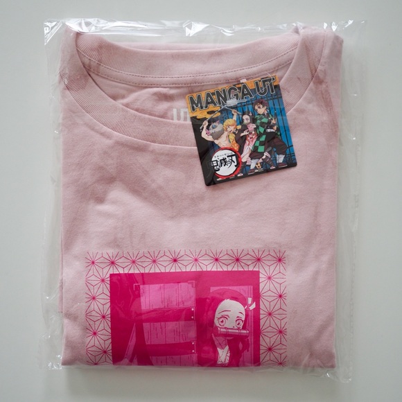 Nezuko demon slayer kimetsu no yaiba uniqlo t shirt - Picture 6 of 7